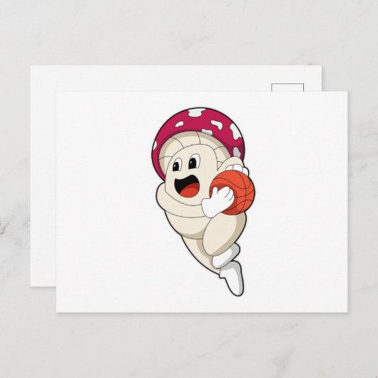 Carte Postale Champagne de basket-ball (Devant / Derrière)