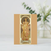 Carte Postale Champagne impériale - art Nouveau (Debout devant)