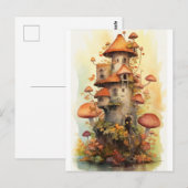 Carte Postale champignon (Devant / Derrière)