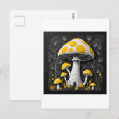 Carte Postale Champignon (Devant / Derrière)