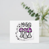 Carte Postale Champignon malin (Debout devant)