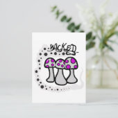 Carte Postale Champignon malin (Debout devant)