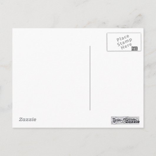 Carte Postale Champignons dans le clair de lune (Dos)