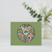 Carte Postale Champignons des champignons des fées Fées Fungus (Debout devant)