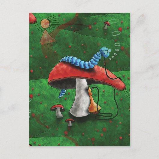 Carte Postale Champignons magiques (Devant)