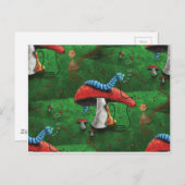 Carte Postale Champignons magiques (Devant / Derrière)