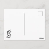 Carte Postale champignons sauvages (Dos)