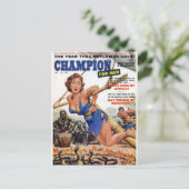 Carte Postale Champion 1 (Debout devant)
