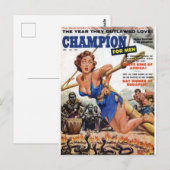 Carte Postale Champion 1 (Devant / Derrière)