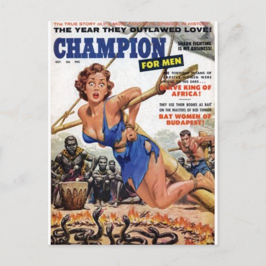 Carte Postale Champion 1 (Devant)