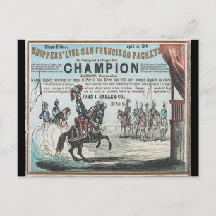 Carte Postale Champion Clipper