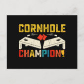 Carte Postale Champion Cornhole Amérique 4 juillet (Devant)