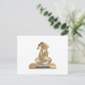 Carte Postale Champion cycliste (Debout devant)