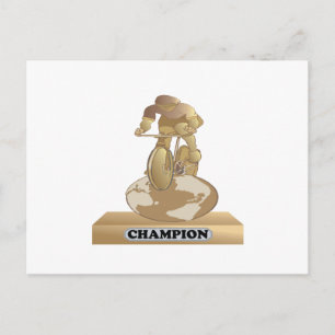 Carte Postale Champion cycliste