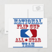 Carte Postale champion national de la coupe flip (Devant / Derrière)