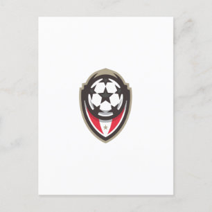Carte Postale championnat de football