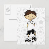 Carte Postale Championnat du monde de football (Devant / Derrière)