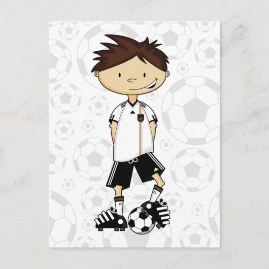 Carte Postale Championnat du monde de football (Devant)