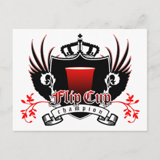 Carte Postale championne de la coupe du flip