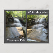 Carte Postale Champney Falls White Mountains Waterfall NH Photos (Devant)