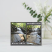 Carte Postale Champney Falls White Mountains Waterfall NH Photos (Debout devant)