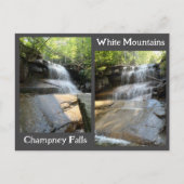 Carte Postale Champney Falls White Mountains Waterfall NH Photos (Devant)