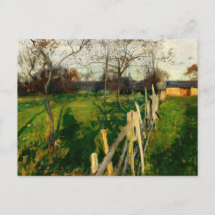 Carte Postale Champs à la maison par John Singer Sargent