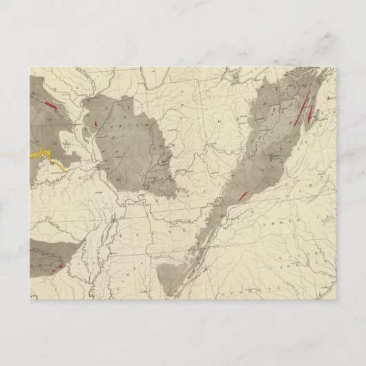 Carte Postale Champs de charbon américains (Devant)