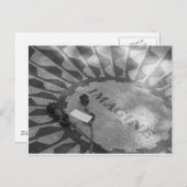 Carte Postale Champs de fraises (Devant / Derrière)