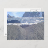 Carte Postale Champs de glace du Canada (Devant / Derrière)