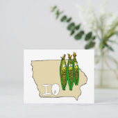 Carte Postale Champs de maïs de l'Iowa (Debout devant)