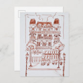 Carte Postale Champs Élysées | Paris, France (Devant / Derrière)