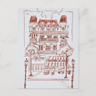Carte Postale Champs Élysées Paris, France