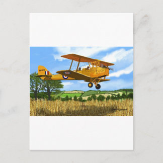 CARTE POSTALE CHAMPS TIGERMOTH
