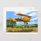CARTE POSTALE CHAMPS TIGERMOTH (Devant / Derrière)