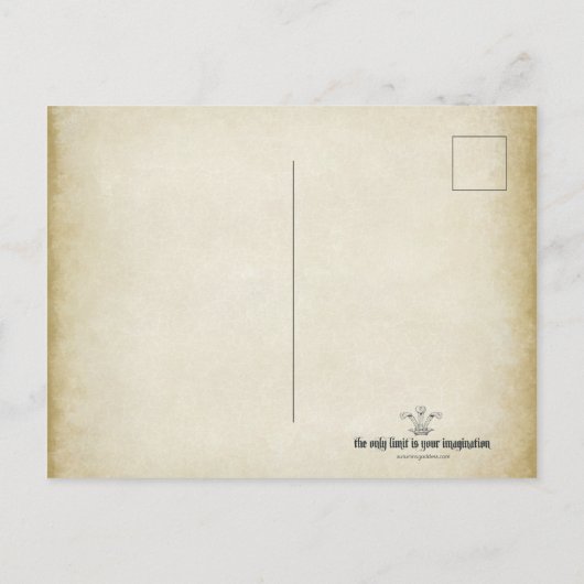 Carte postale Chance Coccinelle (Dos)