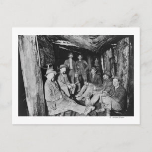 Carte Postale Chance Mine pendant le déjeuner Coeur d'Alene