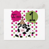 Carte Postale Chandails et cadeaux 1er anniversaire de la vache  (Devant)