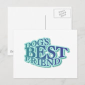 Carte Postale Chandails et cadeaux du meilleur ami du chien (Devant / Derrière)