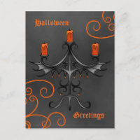 Chandelabre gothique Halloween