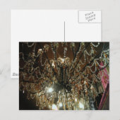 Carte Postale Chandelier (Devant / Derrière)