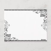 Carte Postale Chandelier élégant et parfums Numéro de tableau (Dos)