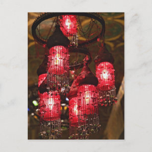Carte Postale Chandelier en vente, Bazar Khan el Khalili,