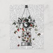 Carte Postale Chandelier fraise (Devant)