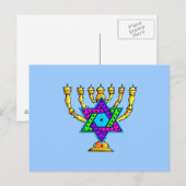 Carte Postale Chandeliers juifs (Devant / Derrière)