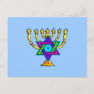 Carte Postale Chandeliers juifs