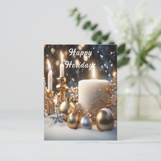 Carte postale Chandelles (Debout devant)