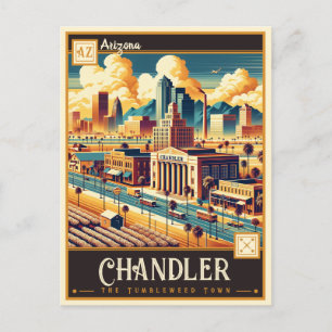 Carte Postale Chandler, Arizona Vintage