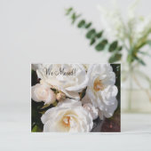 Carte Postale  Change of Address Romantic Rose (Debout devant)