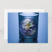 Carte Postale Changement climatique (Devant / Derrière)